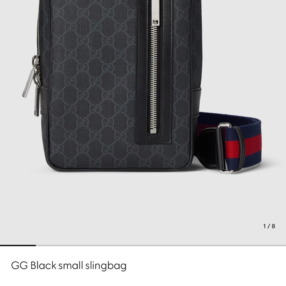 Gucci Black Belt Bag Sleek Modern Design